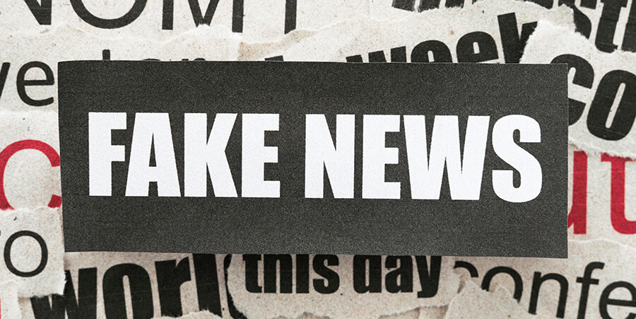 Fake news - newspaper mockup.