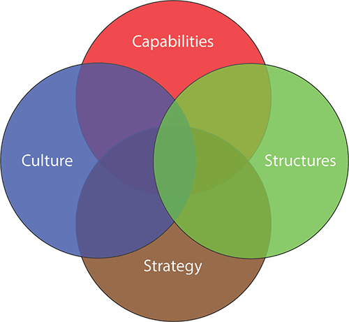 Areas of Innovation Venn diagram.