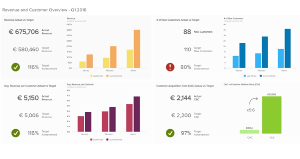 Customer revenue overview